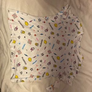 A women’s small crop top.Perfect for teens or preteens.New with tags